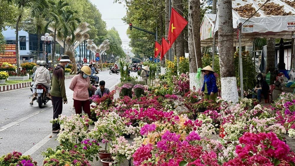 Đi chợ hoa